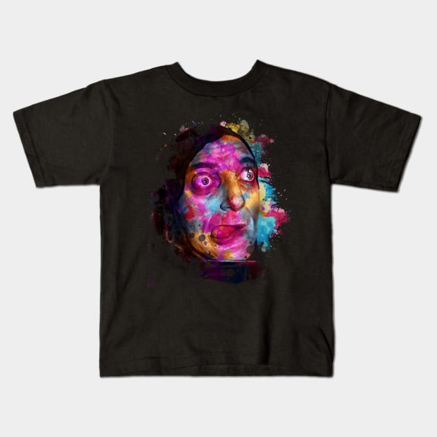 Marty Feldman as 'Eyegor' - Watercolor Illustration Kids T-Shirt by Punyaomyule